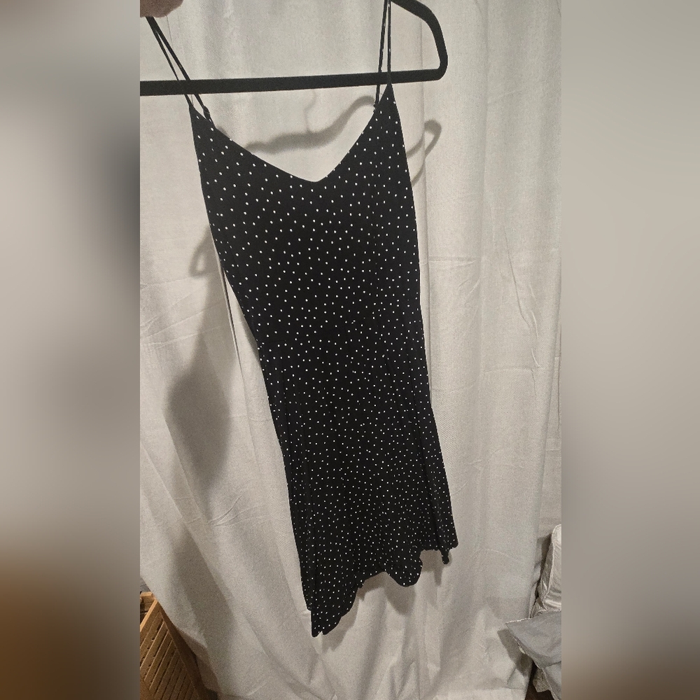 Black Polka Dot Dress